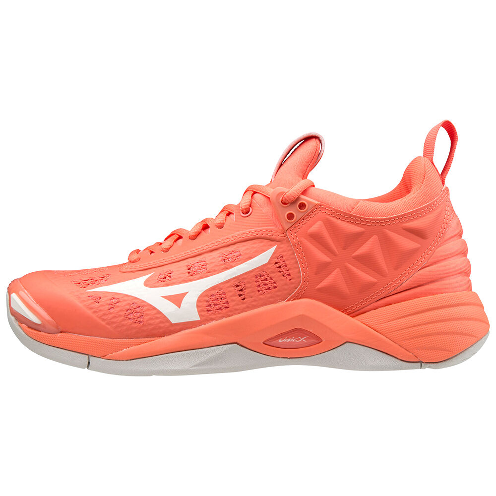 Tenis Futsal Mizuno Wave Momentum Nb - Mulher - Cinzentas/Cinzentas - GQJXV6075